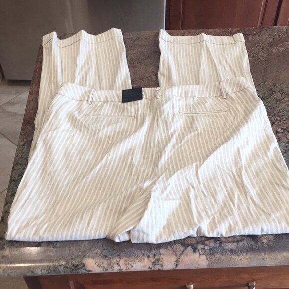 16 Lane Bryant Linen Pants H06 1348 - Picture 3 of 5